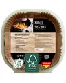 FRITZTOWN Backpapier Air fryer Backpapier, Backpapier für die Heißluftfritteuse, Air fryer Heißluftfritteuse Backpapier Einwegschalen