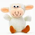 Kögler Labertier Zottel Schaf Bubi plappert alles nach Wackelkopf Plüschtier