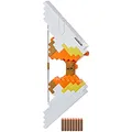 Nerf Minecraft Sabrewing motorisierter Bogen, mit 8 Nerf Darts und Bogen zum Nachladen, Nervenkitzel beim Spielen drinnen und draußen, benötigt Batterien, für Kinder ab 8 Jahren