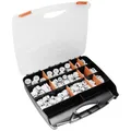224er Multipack Quadrios 2102CA116 Kabelverschraubung Sortiment PA66 Weiß 224