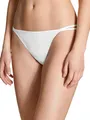 CALIDA Eco Sense Tanga-Slip Damen, schnelltrocknend und geruchshemmend Weiss 48-50