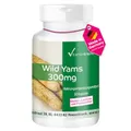 Vitamintrend Wild Yams 300 mg, 30 Kapseln, schluckfreundlich, mit Vitamin C, E, Zink und Selen, Nahrungsergänzungsmittel vegan ohne Magnesiumstearat, in Deutschland hergestellt