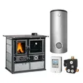 La Nordica Termorosa DSA Naturstein Wasserführender Küchenofen Komplett-Set