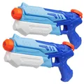 Wasserpistole für Kinder Erwachsene 2 Stück Wasserpistolen 300ML Super Squirt