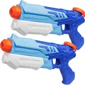 Wasserpistole für Kinder Erwachsene, 2 Stück Wasserpistolen 300ML Super Squir...
