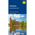 ADAC Bundesländerkarte Deutschland 09 Sachsen 1:250.000