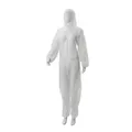 MED-COMFORT Overall mit Kapuze, weiß, Gr. S | Packung (1 Stück)