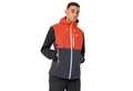 Jack Wolfskin Allwetterjacke Ganzjahresjacke Eagle Peak ebony/rot Herren