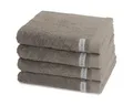 ROSS Handtuch Set Sinfonie, Walkfrottee (Spar-Set, 4-St), 4 X Handtuch im Set - Baumwolle - Saugstark