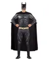 Funidelia Offizielles Batman The Dark Knight Kostüm für Herren, Superheld Anzug für Erwachsene, Halloween- und Karnevalskostüme – Größe XS