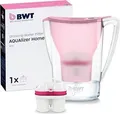BWT AQUAlizer Home, Pitcher-Wasserfilter, 2,7 l, Pink, Transparent