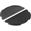 Big Green Egg Halbrunde Grillplatte aus Gusseisen grösse L (B08B8XY8LY)