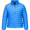 Blue Wave Damen Steppjacke Ornella mit Stehkragen - Gesteppte Jacke packable inkl. Packbeutel in Azur Größe 54 - Blau - 54