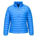 Blue Wave Damen Steppjacke Ornella mit Stehkragen - Gesteppte Jacke packable inkl. Packbeutel in Azur Größe 54