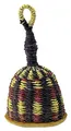 Kamballa - Ghana Caxixi (19 cm, groß) rot