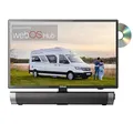 Gelhard GTV2256 + Soundbar LED Smart TV mit DVD und Bluetooth DVB-S2/C/T2 für 12V u. 230Volt WLAN