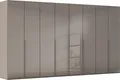 rauch Drehtürenschrank Kleiderschrank Schrank Garderobe Wäscheschrank BESTSELLER MONTCLAR (3 Ausstattungen BASIC/CLASSIC/PREMIUM (SOFT-CLOSE), Breiten 201-400 cm) Front in Glas/Hochglanz/Dekor/Grauspiegel in 5 Breiten MADE IN GERMANY