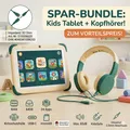 Fox & Sheep Kinder Lerntablet One 8 Zoll Android + Over-Ear Kopfhörer ab 3 Jahre