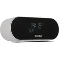 TechniSat DIGITRADIO 53 BT DAB+ & UKW Premium Uhrenradio mit Wecker hellgrau
