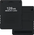 Mcbazel 128MB Gaming-Speicherkarte für PS2/PS2 Slim - Black - Mini-SD