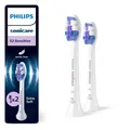 PHILIPS Sonicare HX6052/87 Sensitive 2er-Pack Aufsteckbürste Neu (856)