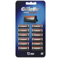 Gillette Rasierklingen ProGlide, 12-tlg., 12er Pack, Ultra-scharfe Klingen für präzise, komfortable Rasur