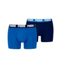 PUMA Boxer Boxershorts Men Herren Everyday Unterhose Unterwäsche 6er Pack, Farbe:003 - True Blue, Bekleidungsgröße:L