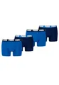 PUMA Boxer Boxershorts Men Herren Everyday Unterhose Unterwäsche 4er Pack, Farbe:003 - True Blue, Bekleidungsgröße:L