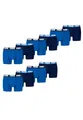 PUMA Boxer Boxershorts Men Herren Everyday Unterhose Unterwäsche 10er Pack, Farbe:003 - True Blue, Bekleidungsgröße:L