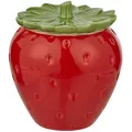 Butlers Deko-Dose, Rot, Keramik, 13x15x13 cm, Küchenzubehör, Vorratsbehälter, Vorratsdosen