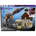 The Witcher Geralts Greifjagd - Bauset mit Mikro-Aktionsfigur Geralt, LED-Lichter, Leuchtfunktion, 1170 Teile, Alter 16+