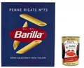 5x Pasta Penne rigate Nr. 73, 100% italienisch Nudeln 500 g pack + Italian Gourmet polpa 400g