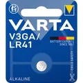 Alkaline Special Knopfzelle 1,5V, V3GA / LR41, Batterie 1 Stück