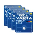 4x Varta V3GA AG3 LR41 LR736 392  1,5 V Knopfzellen Alkaline Uhren Batterien