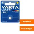 1 x Varta V3GA AG3 LR41 LR736 V392 Knopfzellen Alkaline Uhrenbatterien 1,5V