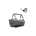 Basil Fahrradkorb Cento S mit Mikrofonaufsatz 7 Liter 31 x 21 x 1