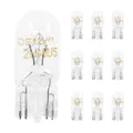 Standard 12V 2W Glühlampe W2,1x9,5d Norm W2W T10 Wedge Weiß (Blinker) (Packung