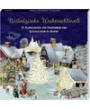 Kreativ-Adventskalender – Nostalgische Weihnachtswelt: 24 Ausmalbilder zum Ent