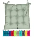 JACK Stuhlkissen JACK Outdoor 38x38cm Sitzkissen Lounge Kissen Sitzkissen Wasserfest, mit Lotus Effekt, robust, strapazierfähig, für Innen & Außen