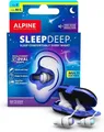 Alpine SleepDeep Ohrstöpsel zum Schlafen 27dB Gehörschutz 3D-Oval S+M/L