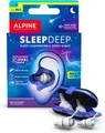 Alpine SleepDeep - Ohrstöpsel zum Schlafen und für Konzentration - 27dB Schutz