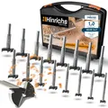 Forstnerbohrer Set 17 teilig im Koffer - Forstnerbohrer-Set 15 bis 40 mm - Ho...