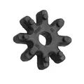 5pcs Flexible Couplings Steering Couplers, 563152K000FFFF, Suitable for the car direction machine to turn to the pillar pad