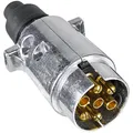 Anhängerstecker 7 Polig  Metall 12V für PKW LKW Wohnwagen