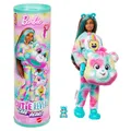 Barbie Cutie Reveal Puppe mit Accessoires, Glücksbärchis-Serie 2, Good-Vibes-Bärchi mit 10 Überraschungen, einschließlich Farbwechsel und Mini-Bärchi, JFV62