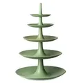 Koziol Etagere BABELL L, 5-stöckig 7185703 , Farbe:  grün