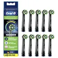 Oral-B Aufsteckbürsten CrossAction Schwarz CleanMaximizer 10er