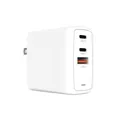 Creative 67W GaN Charger, 3-Port-USB-GaN-Wandladegerät mit PPS, PD 3.0 und QC 4.0+ für Telefone und Laptops, EIN austauschbarer EU-Wechselstromstecker im Lieferumfang enthalten