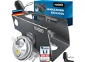 MASKO® Anhängerschloss für Angekoppelte & Abgekoppelte Anhänger Anhänger Schloss Diebstahlschutz Wohnwagen Kastenschloss inkl. Diskusschloss & Schlüssel & Schutzkappe