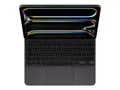 Apple Magic Keyboard - Tastatur und Foliohülle - mit Trackpad - hinterleuchtet - Apple Smart connector - QWERTY - GB - Schwarz - für 13-inch iPad Pro (M4)